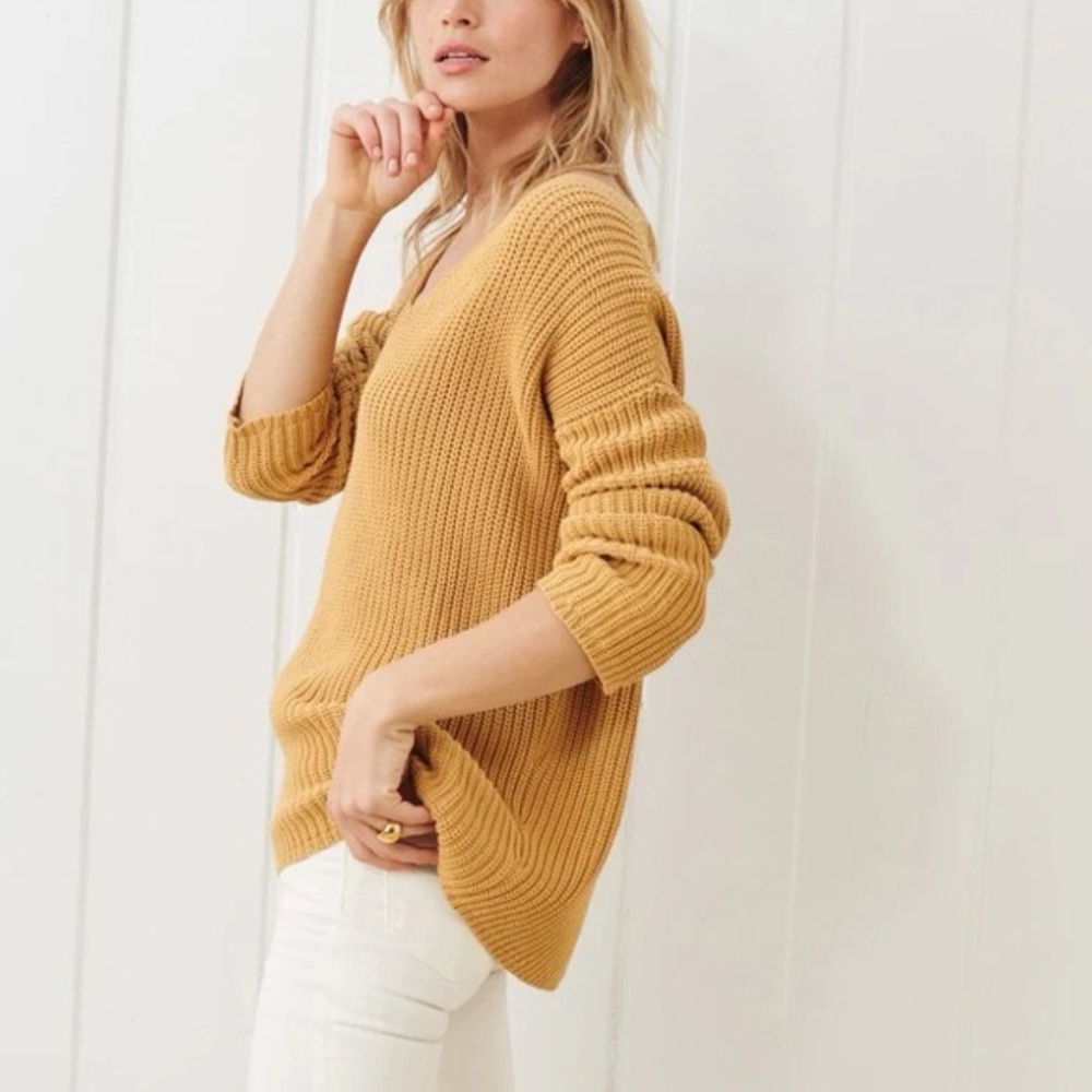 Jenni Kayne Cotton Cabin Sweater - Picture 3 of 7
